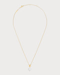CELINE Les Perles Celine Necklace Resin Pearl & Brass(Gold)