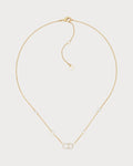 CHRISTIAN DIOR Clair D Lune Necklace Gold-Finish Metal(Gold)