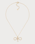 CHRISTIAN DIOR Le N?ud de Dior Necklace Gold-Finish Metal(Gold)
