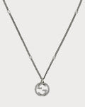 GUCCI Gucci Interlocking Necklace 925(Silver)
