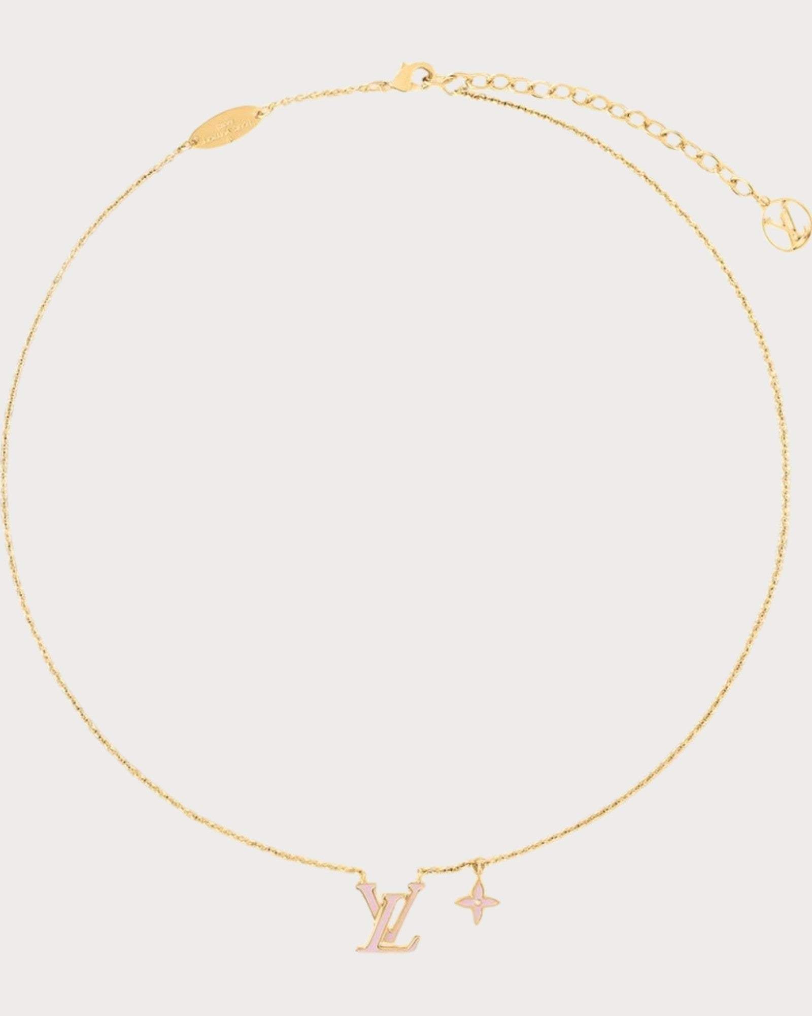 LOUIS VUITTON M01215 LV Iconic Enamel Necklace Metal(2 Colors)