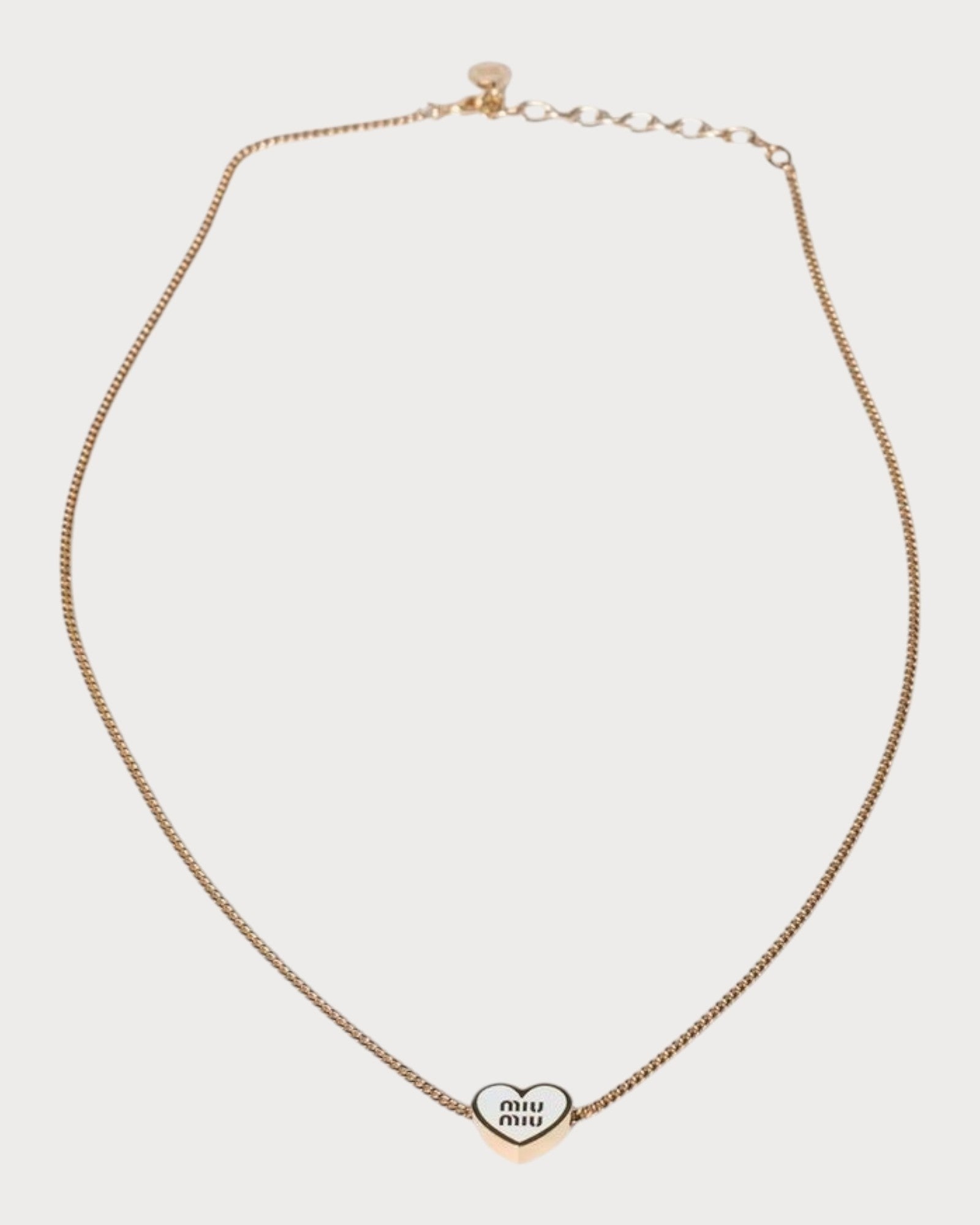 MIU MIU Metal Necklace(2 Colors)