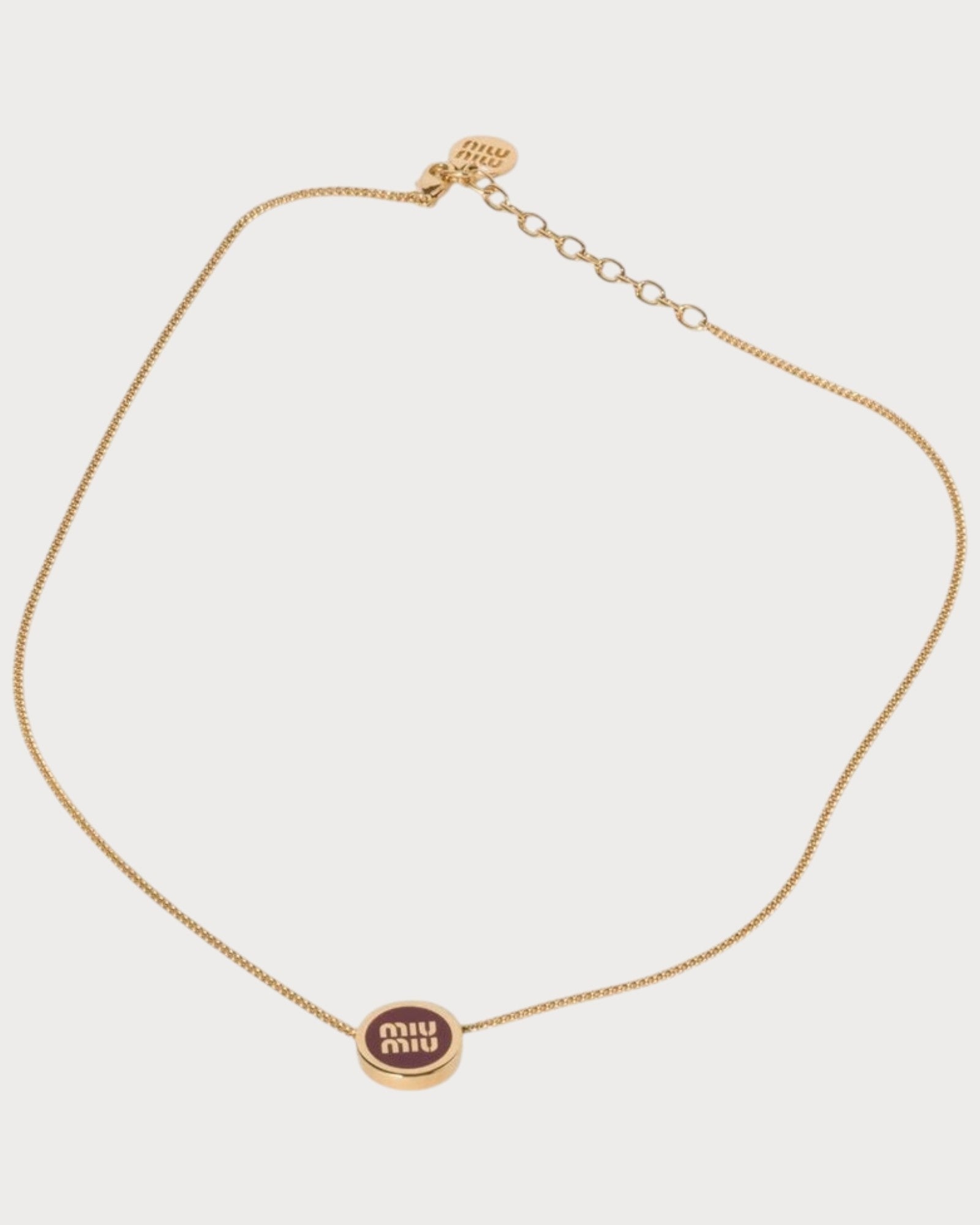 MIU MIU Metal Necklace(4 Colors)