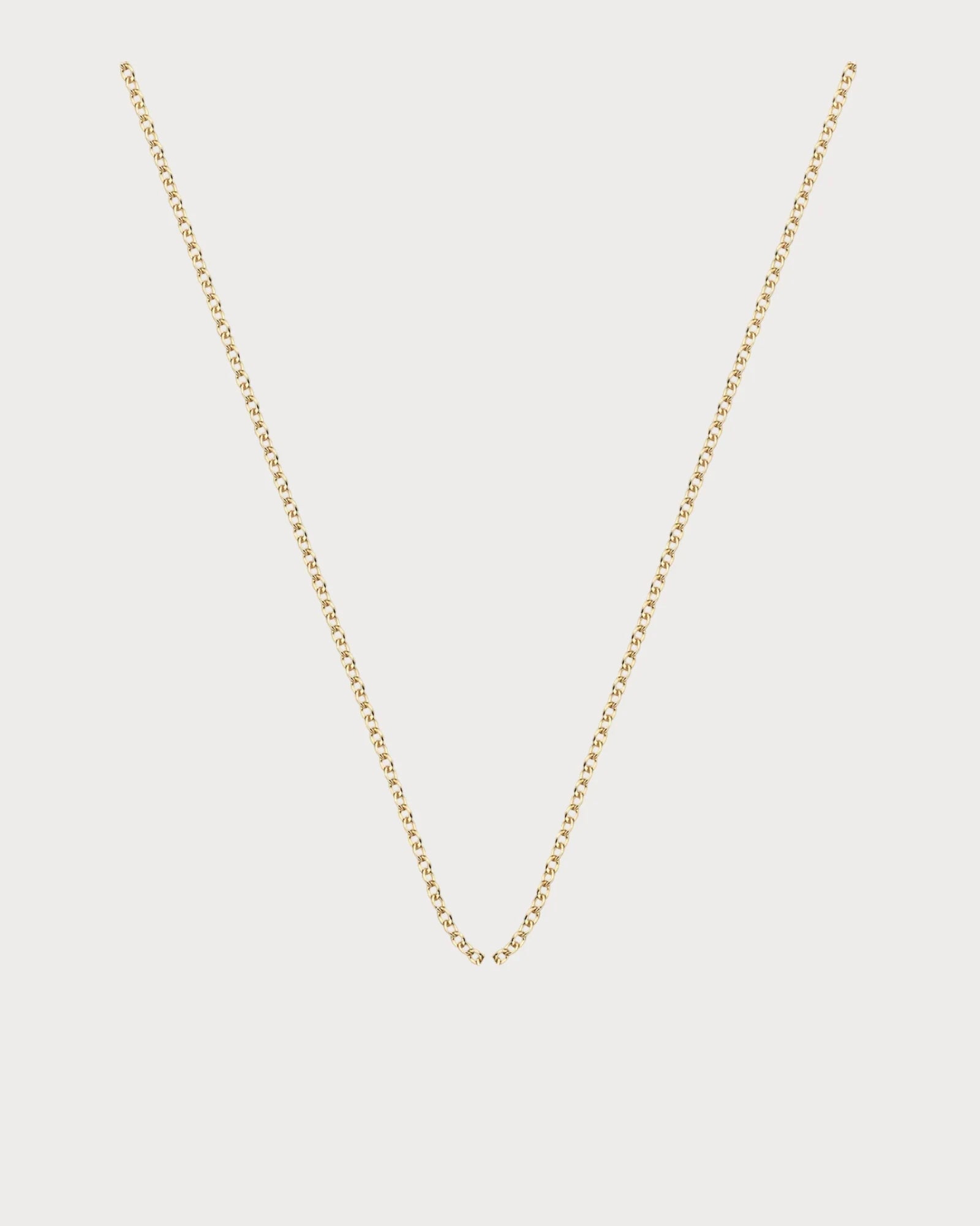 MONICA VINADER 18ct Yellow-Gold Plated Rolo Neck Chain(Gold)