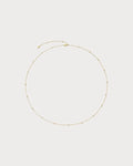 MONICA VINADER Beaded 14ct Yellow-Gold Chain Necklace(Gold)