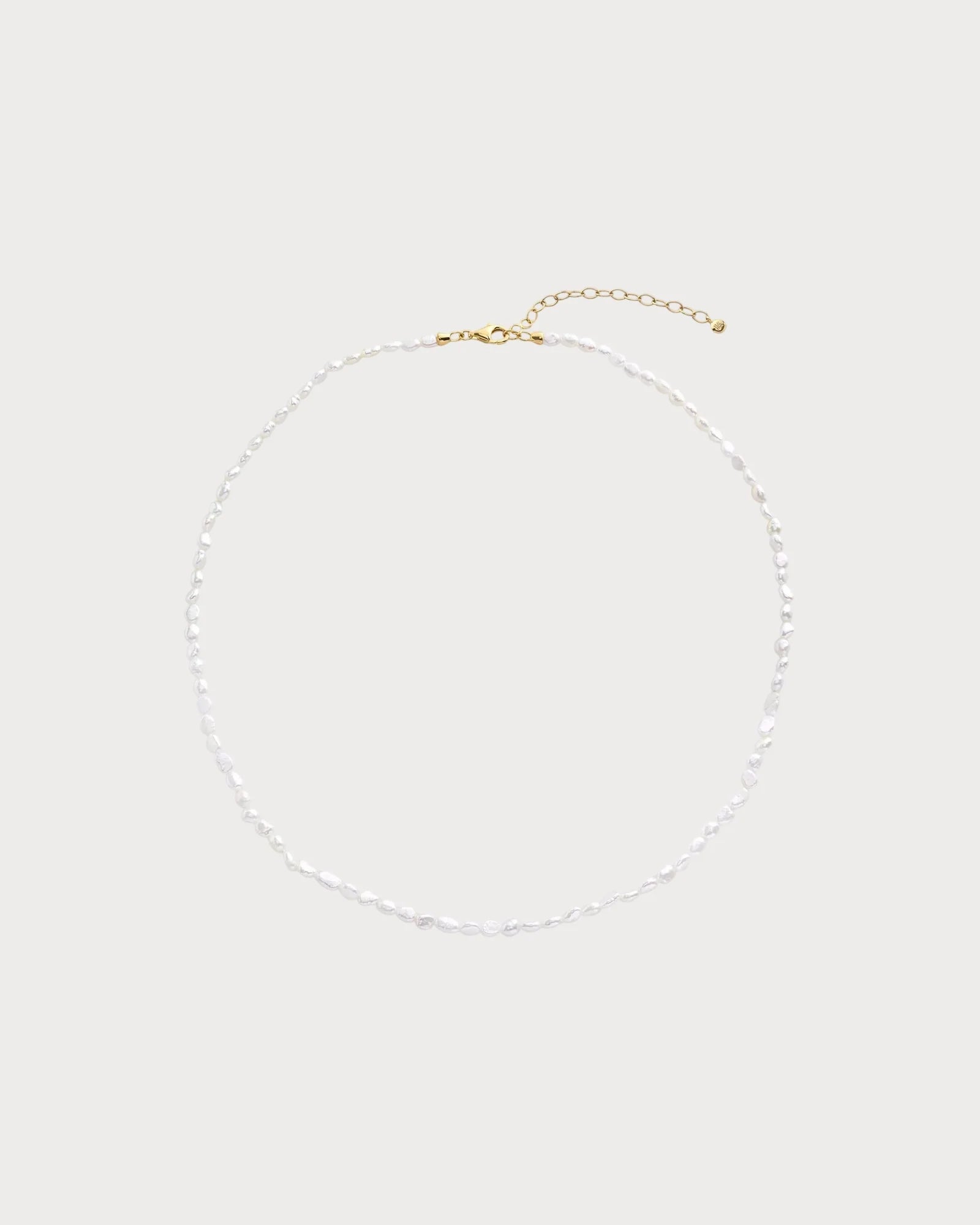 MONICA VINADER Capri Keshi Pearl Gold Vermeil Necklace(Gold)