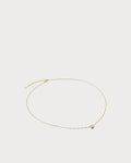 MONICA VINADER Essentials Lab-Grown Diamond Gold Vermeil Necklace(Large/Gold)