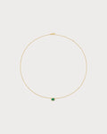 MONICA VINADER Odyssey 18ct Yellow-Gold Vermeil and Onyx Chain Necklace(Small/Green)