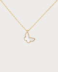 VAN CLEEF & ARPELS Sweet Butterflies Pendant 18k Yellow Gold(Yellow Gold)