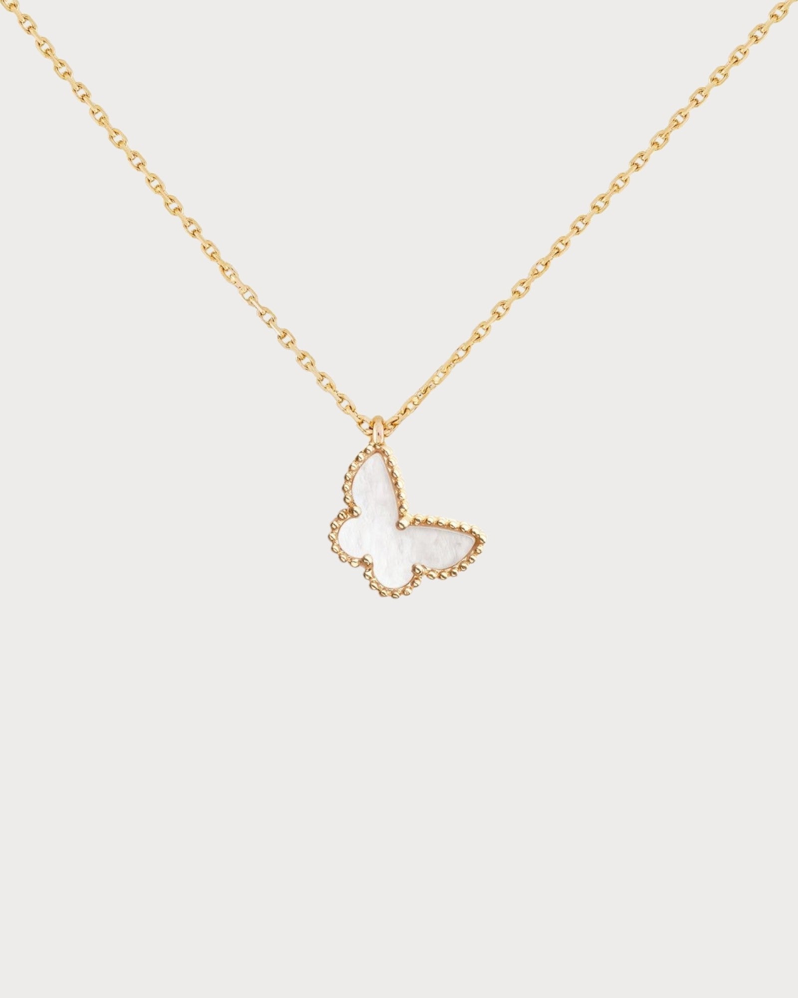 VAN CLEEF & ARPELS Sweet Butterflies Pendant 18k Yellow Gold(Yellow Gold)
