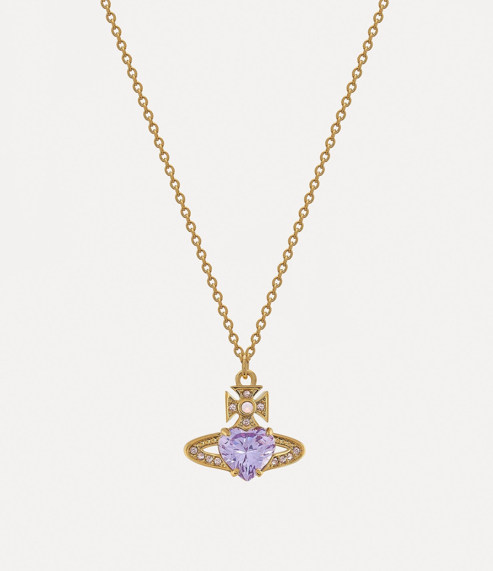 VIVIENNE WESTWOOD Ariella Pendant Necklace Brass(2 Colors)