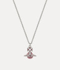VIVIENNE WESTWOOD Capucine Platinum Pendant Necklace Brass(2 Colors)