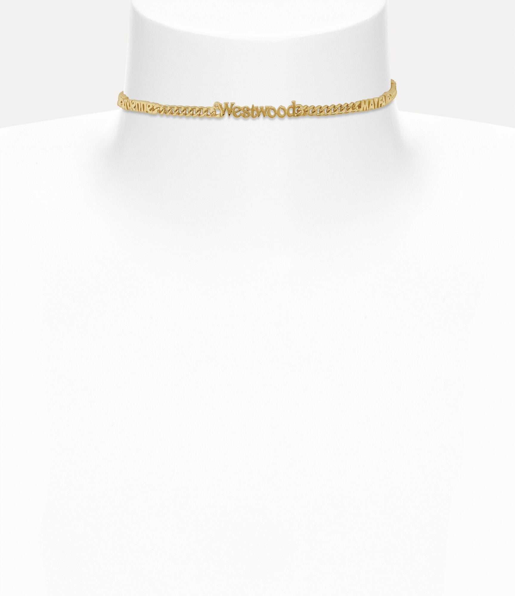 VIVIENNE WESTWOOD Millicent Choker Brass(2 Colors)