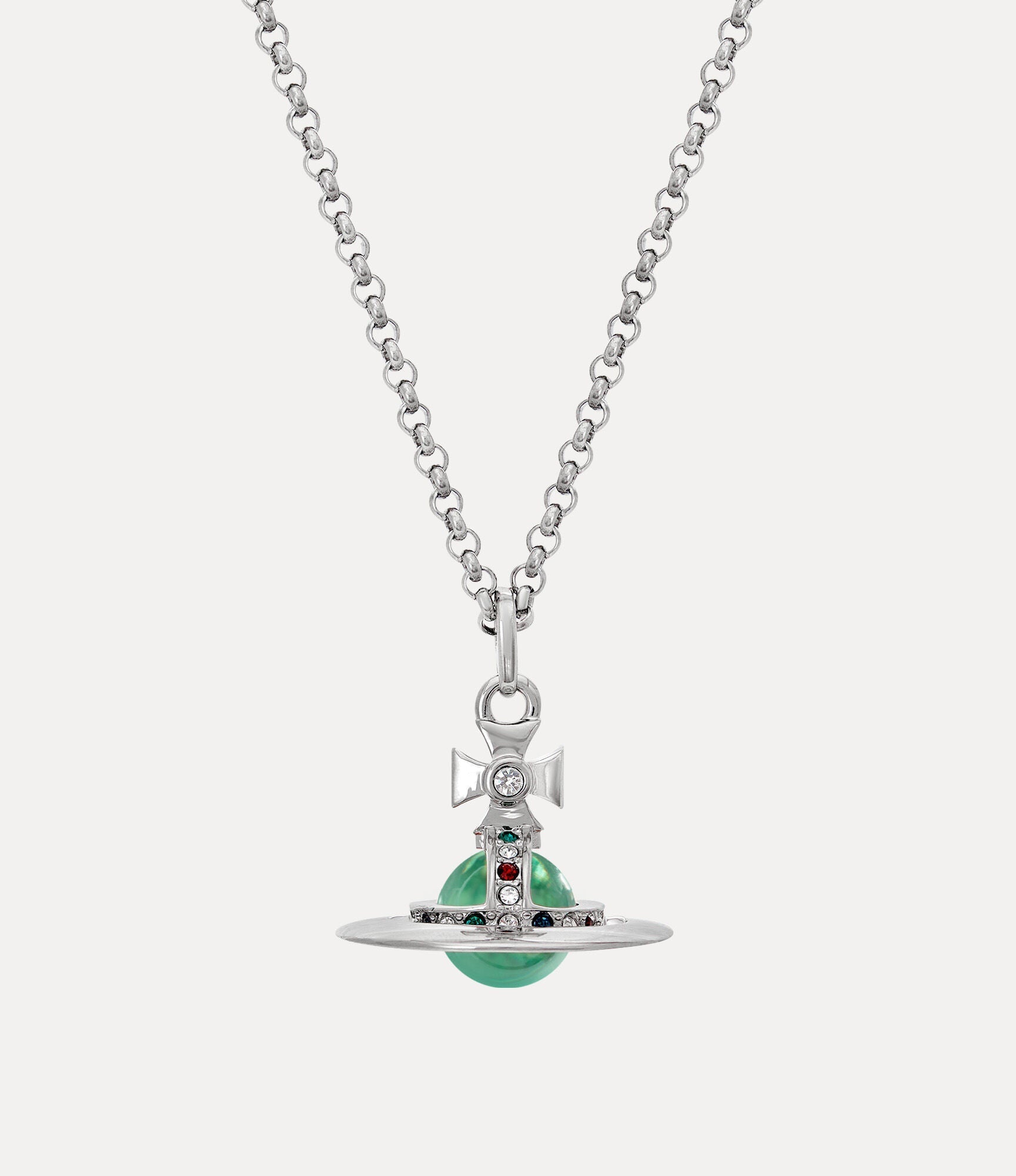 VIVIENNE WESTWOOD New Tiny Orb Pendant Necklace Brass(Many)