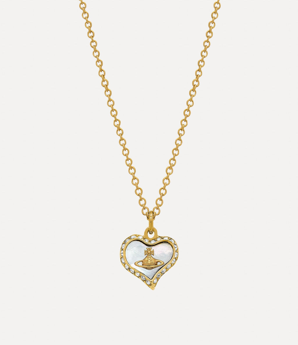 VIVIENNE WESTWOOD Petra Pendant Necklace Brass(3 Colors)